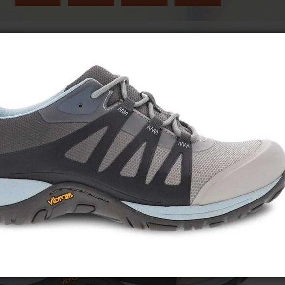 Dansko Shoes - DANSKO Phylicia Waterproof Hiking Shoes Sneakers Grey Mesh EU 37 - US Size 7